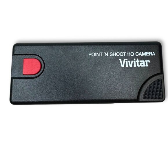 Vivitar Point ’N Shoot 110 Film Camera Box Manuals & Wrist Strap Vintage - Picture 3 of 13